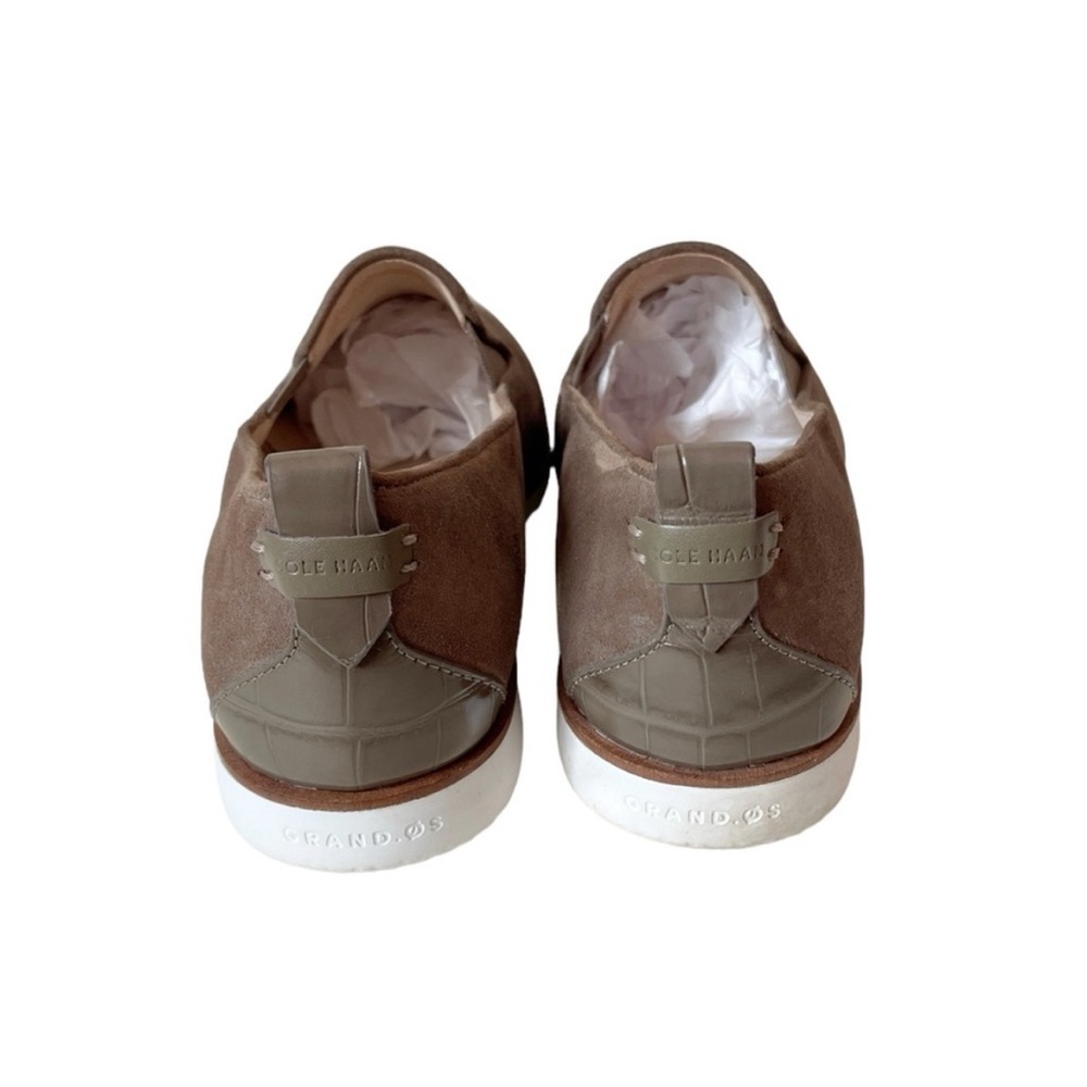 Cole Haan Grand Ambition tan suede flats size 8.5 - Picture 5 of 10